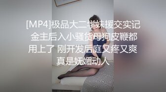 [MP4]极品大二学妹援交实记 金主后入小骚货母狗皮鞭都用上了 刚开发后庭又疼又爽真是妩媚动人