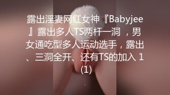 露出淫妻网红女神『Babyjee』露出多人TS两杆一洞 ，男女通吃型多人运动选手，露出、三洞全开、还有TS的加入 1 (1)