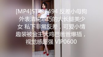 [MP4]STP32494 反差小母狗 外表清纯乖巧的大长腿美少女 私下非常反差，可爱小情趣装被金主大鸡巴爸爸爆插，视觉感超强 VIP0600