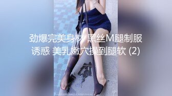 劲爆完美身材 黑丝M腿制服诱惑 美乳嫩穴操到腿软 (2)