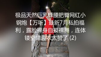 极品天然巨乳蜂腰肥臀网红小钢炮【万听】最新7月私拍福利，露脸裸身自摸裸舞，连体镂空情趣衣太赞了 (2)