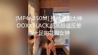 [MP4/ 350M] 推特原创大神OOXXBLACK,超高颜值反差感十足的花臂女神