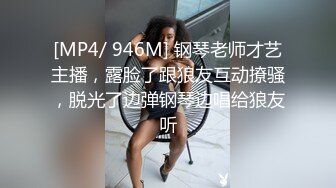 [MP4/ 946M] 钢琴老师才艺主播，露脸了跟狼友互动撩骚，脱光了边弹钢琴边唱给狼友听