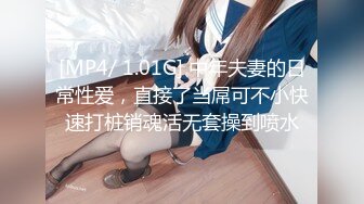 [MP4/ 1.01G] 中年夫妻的日常性爱，直接了当屌可不小快速打桩销魂活无套操到喷水