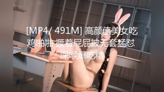 [MP4/ 491M] 高颜值美女吃鸡啪啪 撅着屁屁被无套猛怼 深喉爆吃精