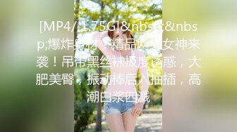 [MP4/ 1.75G]&nbsp;&nbsp;爆炸身材！精品网红女神来袭！吊带黑丝袜极度诱惑，大肥美臀，振动棒后入抽插，高潮白浆四溅